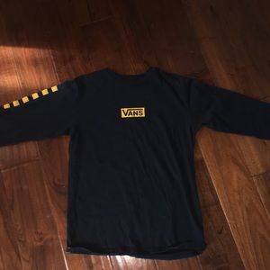 Vans Box Checker Logo Long Steve T-Shirt